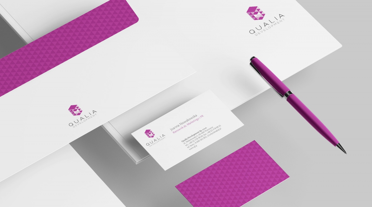 Qualia Development Brand Identity |